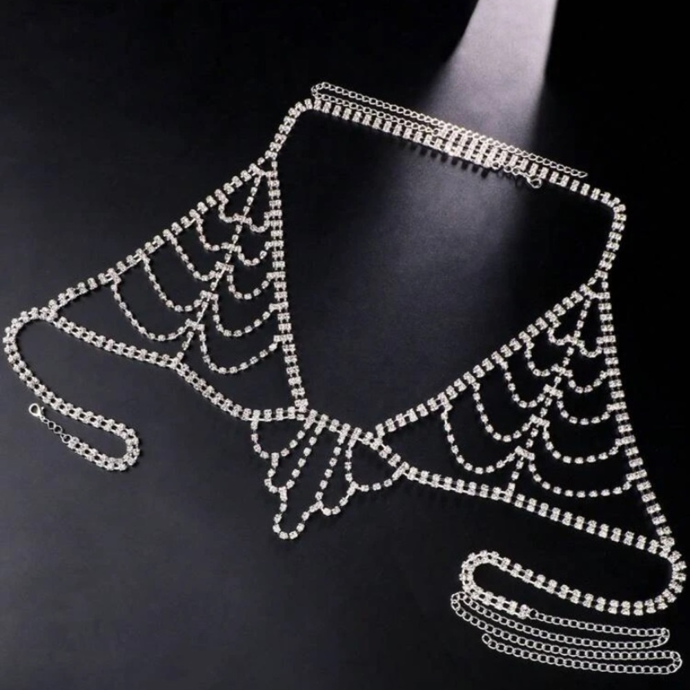 Chain Diamond Festival Bra 🤍